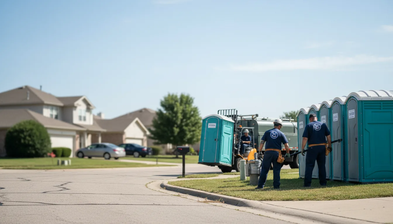 Porta Potty Rental in Waukomis, OK near me
